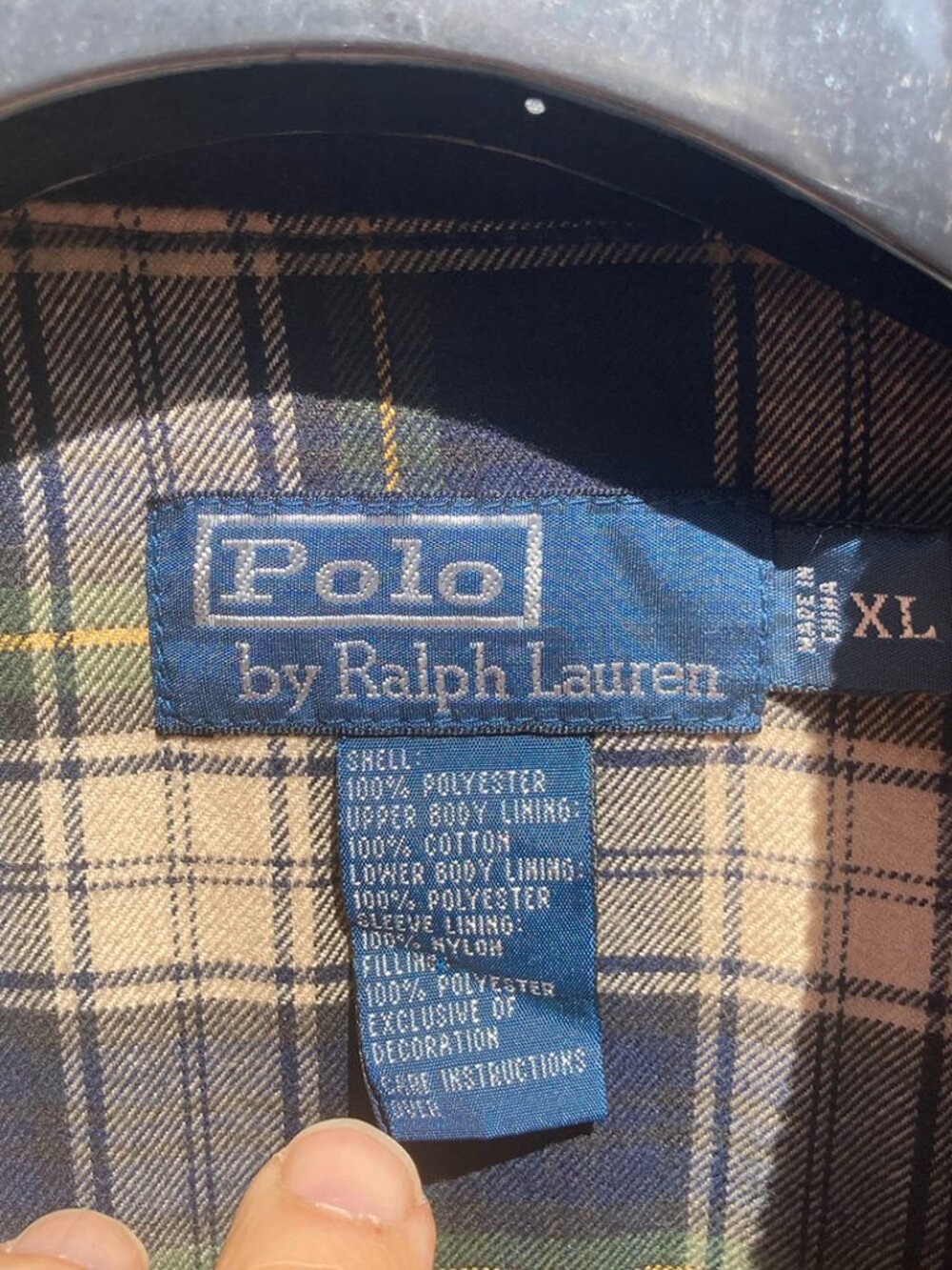 Polo Ralph Lauren Quilted Barn Puffer Jacket , Corduroy Accents, Extra Large, XL - Picture 4 of 12